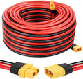 XT60 Extension Cable 10AWG 50FT XT60 to XT60 Cable - Heavy Duty