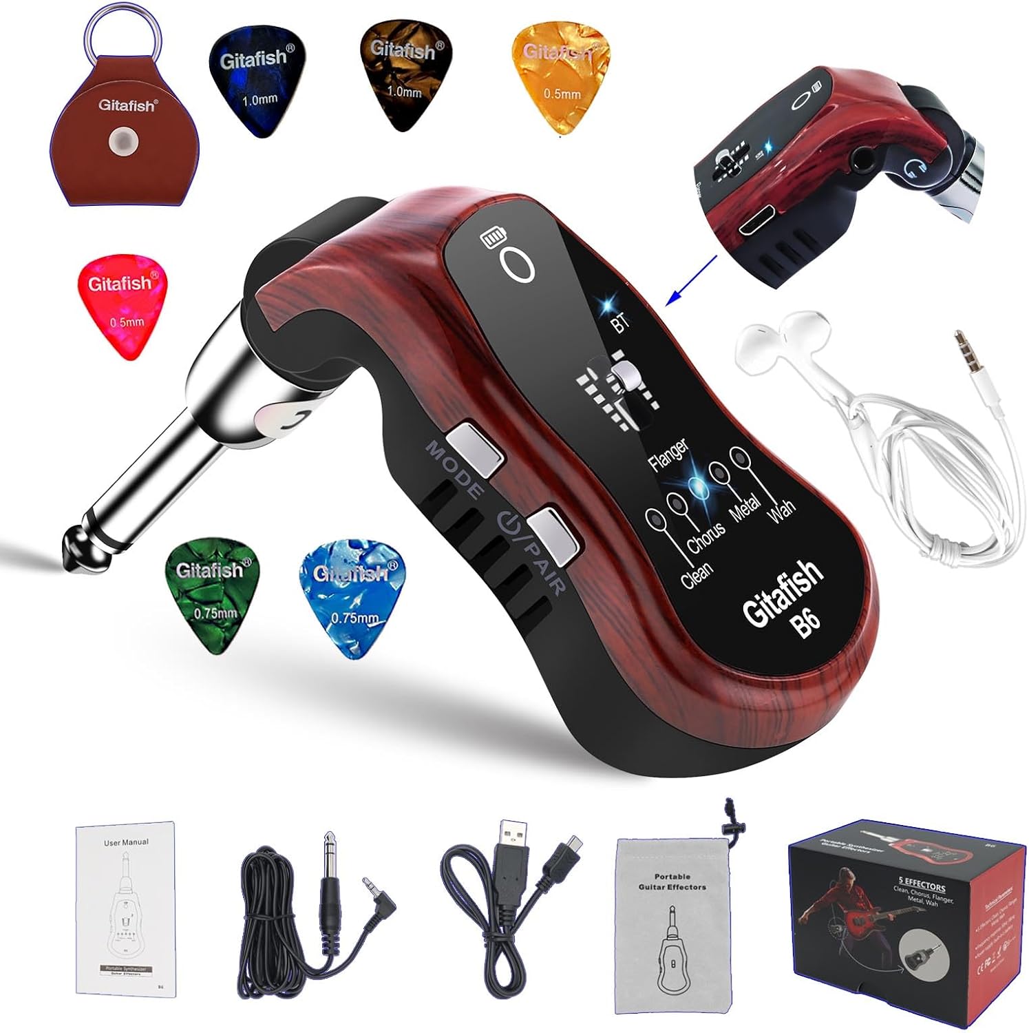 Pocket-sized Bluetooth Bass Amp for On-the-Go Jamming