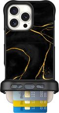 Scooch Wingmate Case for iPhone 16 Pro Max - Card Holder, Drop