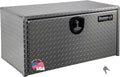 Diamond Tread Aluminum Underbody Truck Box 18 x 18 x 36 in - Secure