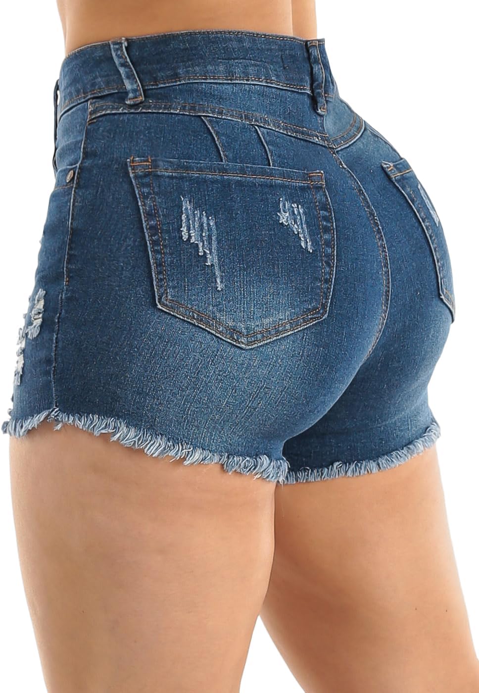 Moda Xpress Butt Lifting Denim Shorts for Women - Stylish Fit