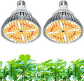 30W LED Grow Lights for Indoor Plants - 320W Equivalent - Pack of 2