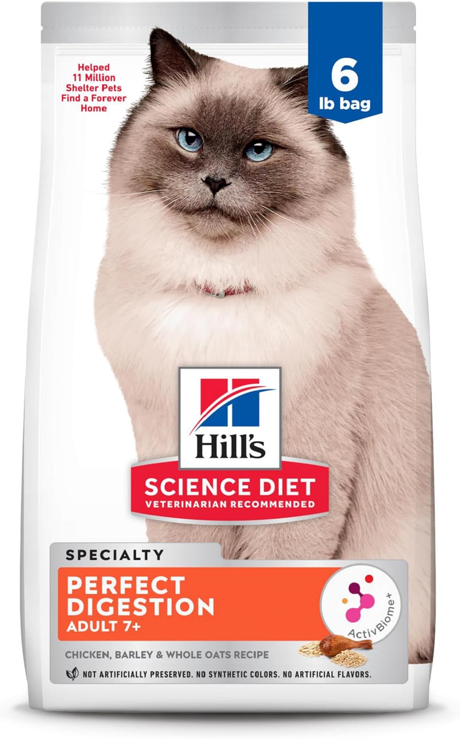 Hill's Science Diet Perfect Digestion Dry Cat Food for Seniors