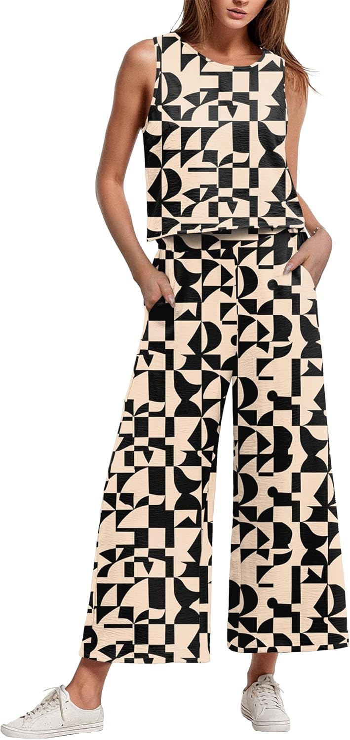 IWOLLENCE Women's Summer 2 Piece Outfit Set for Vibrant Style