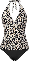 Tankini Bathing Suits for Women Two Piece Tummy Control - Flattering