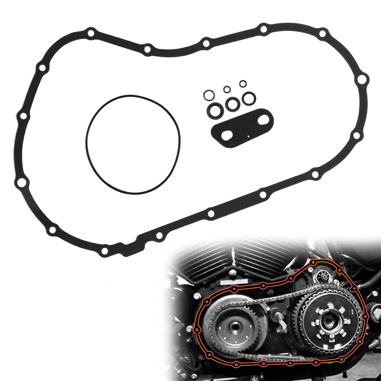 2004-2020 Sportster Primary Cover Gasket Seal Kit for Harley