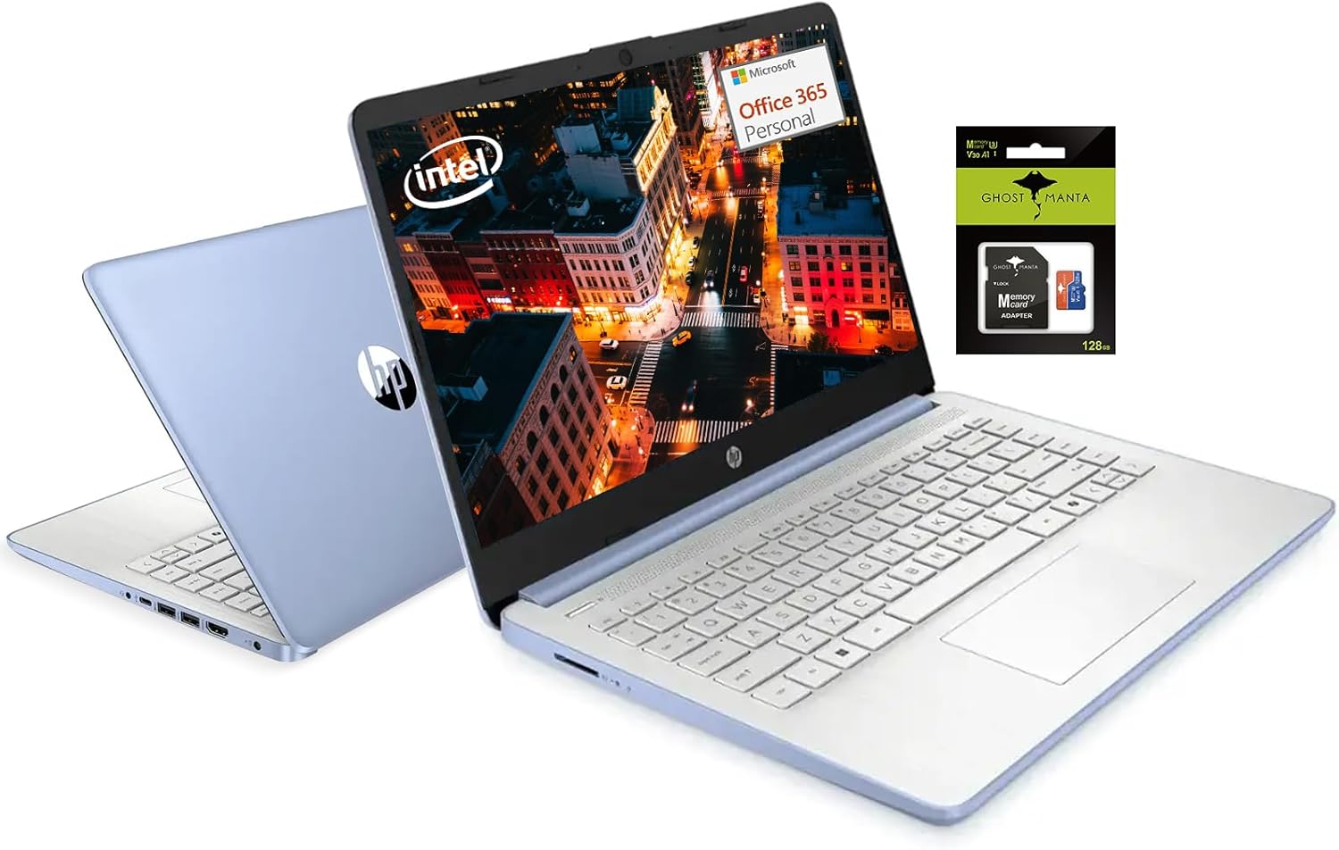 HP 14in Student Laptop with Copilot AI and Intel N150 Processor
