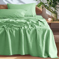 SONORO KATE 100% French Pure Linen Full Size Sheets - Breathable