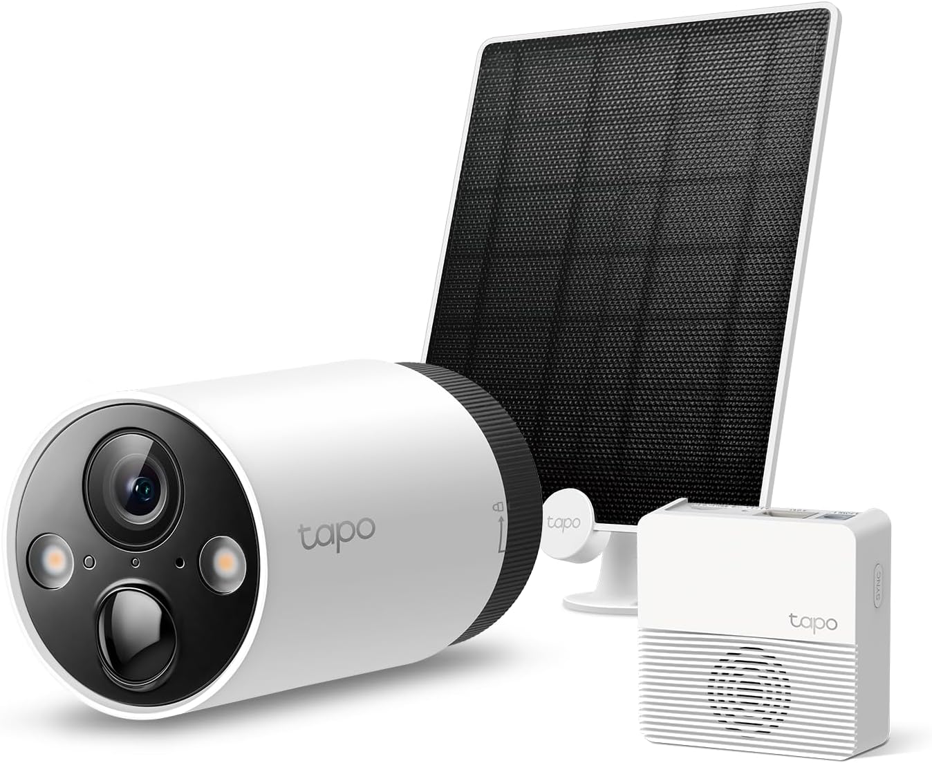 Tapo Outdoor Wireless Camera with Solar Panel Bundle for Security