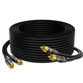RCA Cable 100 FT 2RCA to 2RCA Stereo Audio Cable - Hi-Fi Sound