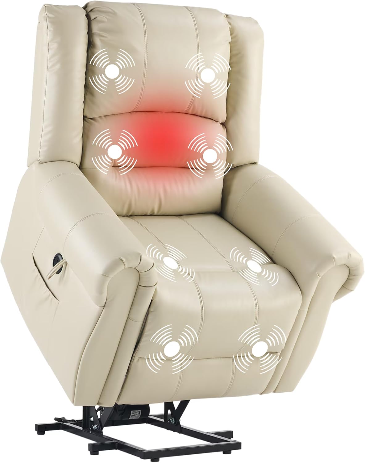 FLEXISPOT Power Lift Recliner Chair for Seniors with Heat & Massage