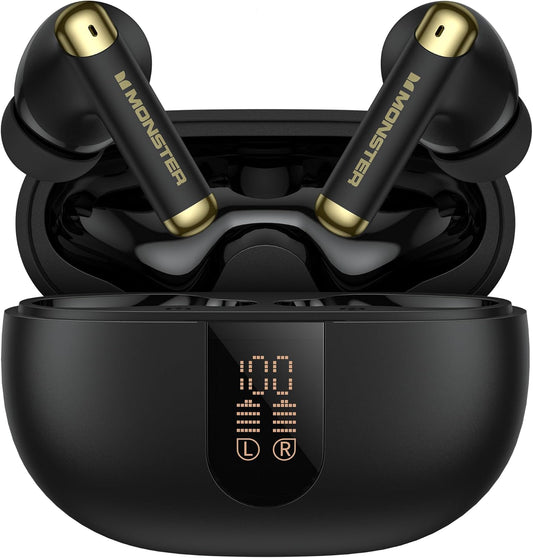Monster N-Lite 211 Wireless Earbuds with Noise-Cancelling Mic