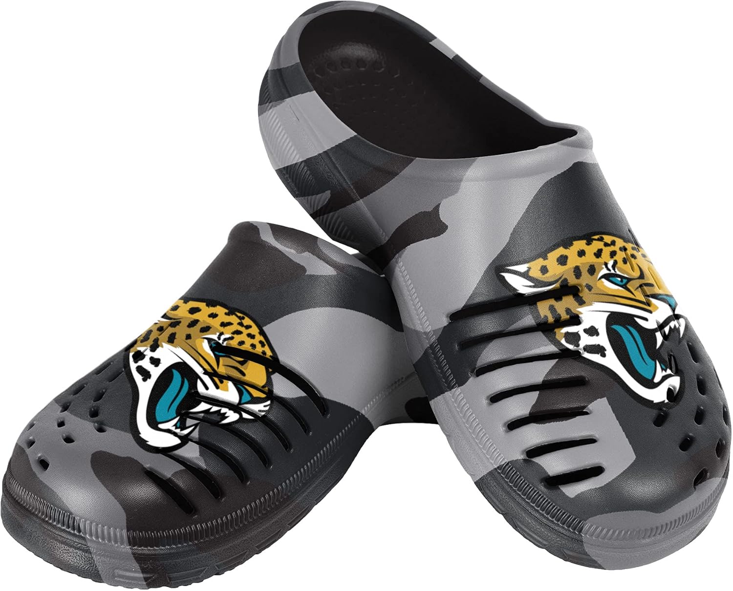 FOCO Men's NFL Team Logo Garden Water Sandals Shoes Slipper Clogs