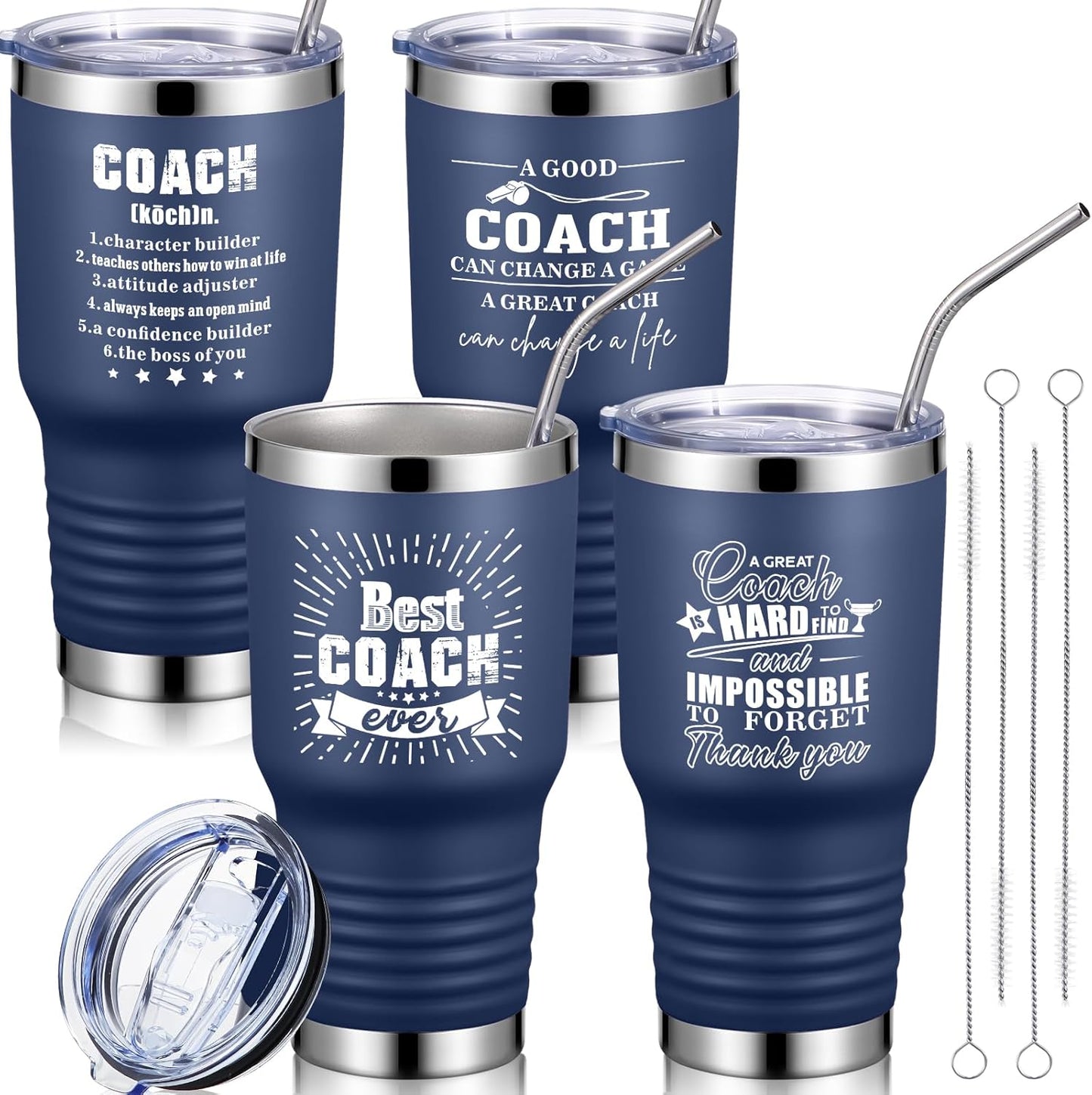 Uiifan 4 Sets Coach Thank You Gifts for Coaches and Teachers