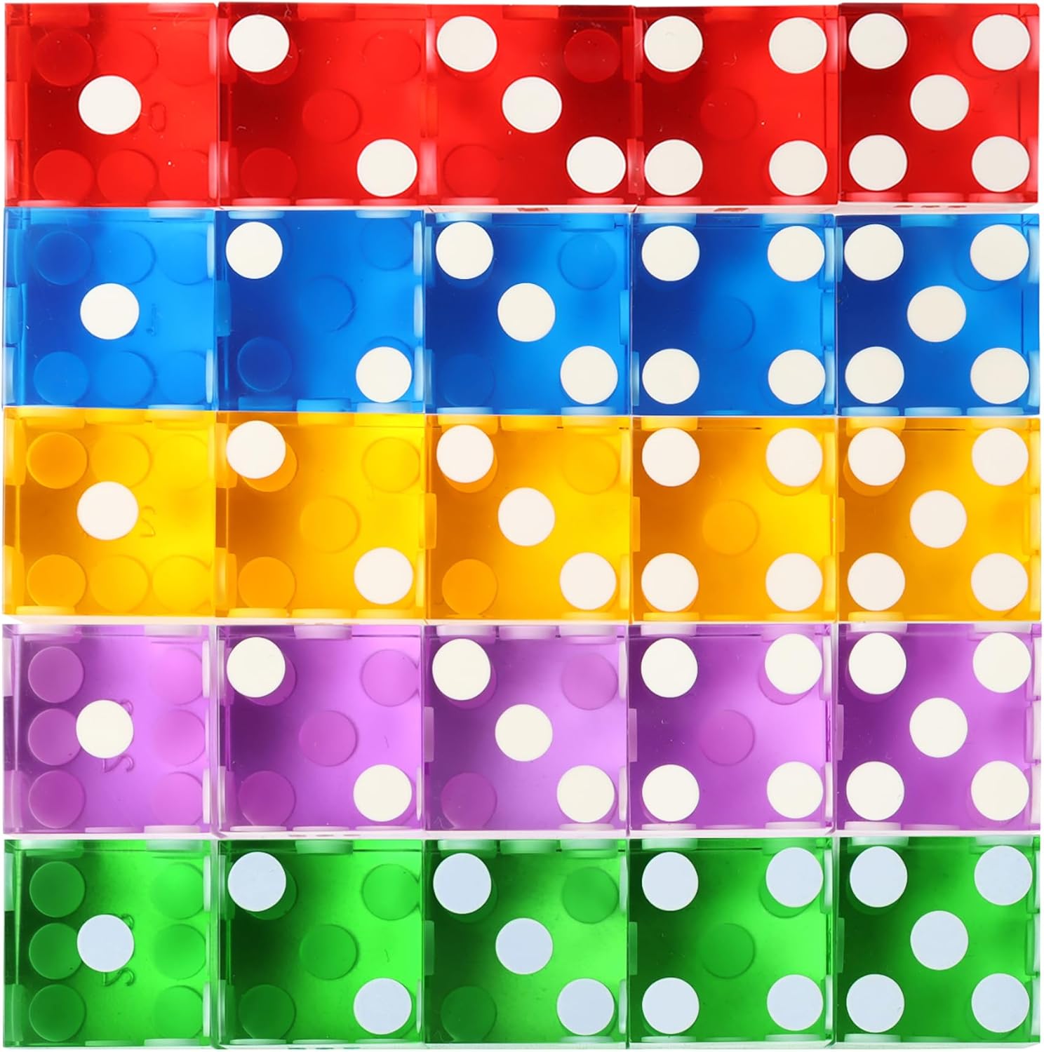 AAA Grade 19mm Casino Craps Dice Set for RPG & Yahtzee Games