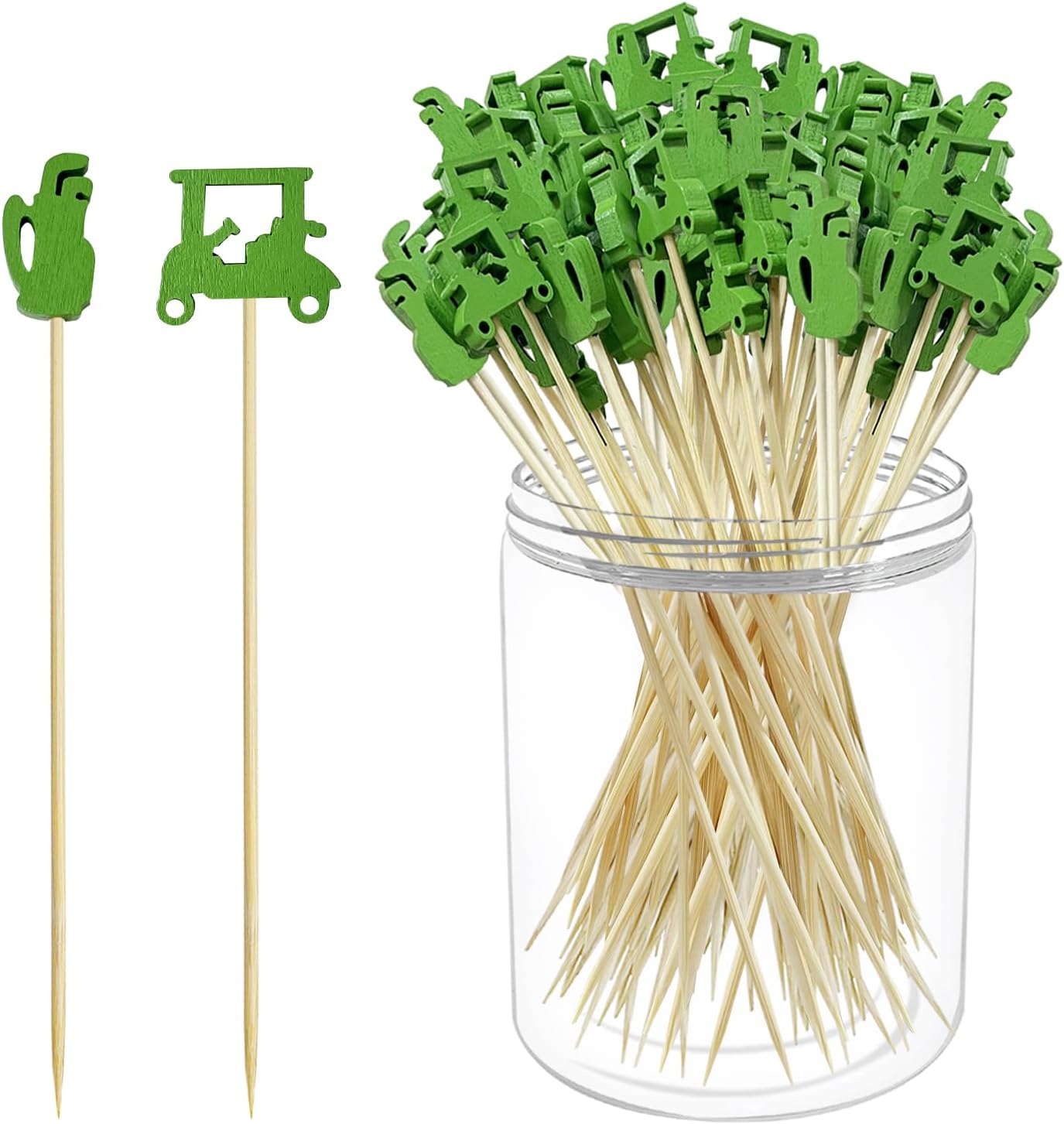Golf Theme Cocktail Picks - Tee Up Your Party!