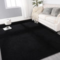 Large Ultra Soft Modern Area Rug 6x9 ft - Thick Memory Foam Comfort