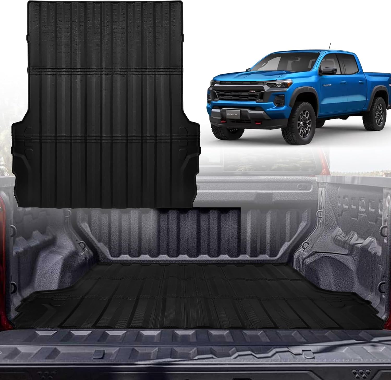 Truck Bed Mat for Chevy Colorado GMC Canyon 2023 2024 2025