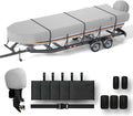 Jon Boat Cover 16ft with Motor Cover - Heavy Duty Protection