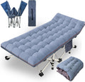 Oversize XXL Camping Cot with Comfortable Mattress - Extra Wide Bed