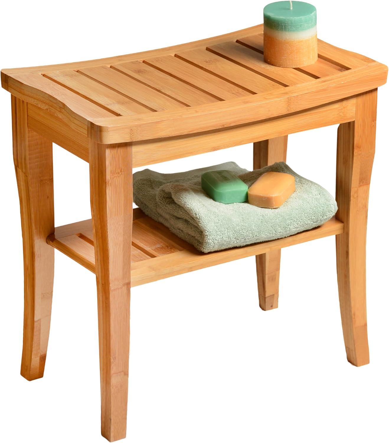 Bamboo Shower Bench: Spa-Inspired Storage & Stability