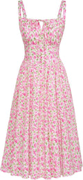 Floral Corset Dress with Adjustable Straps for Chic Summer Style