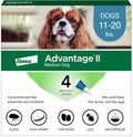 Advantage II Medium Dog Flea Treatment & Prevention - 4-Month Supply
