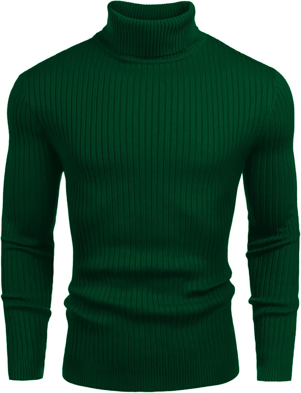 Amussiar Men's Turtleneck Sweater for Stylish Casual Wear