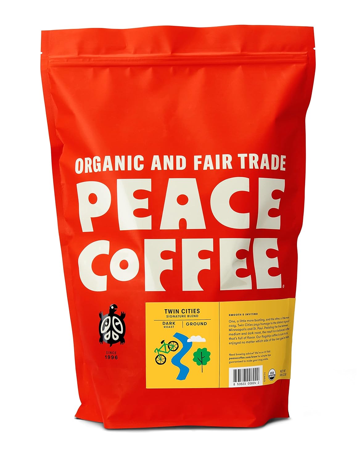 Organic Dark Roast Twin Cities Blend | 5 lb Ground | Smooth Flavor