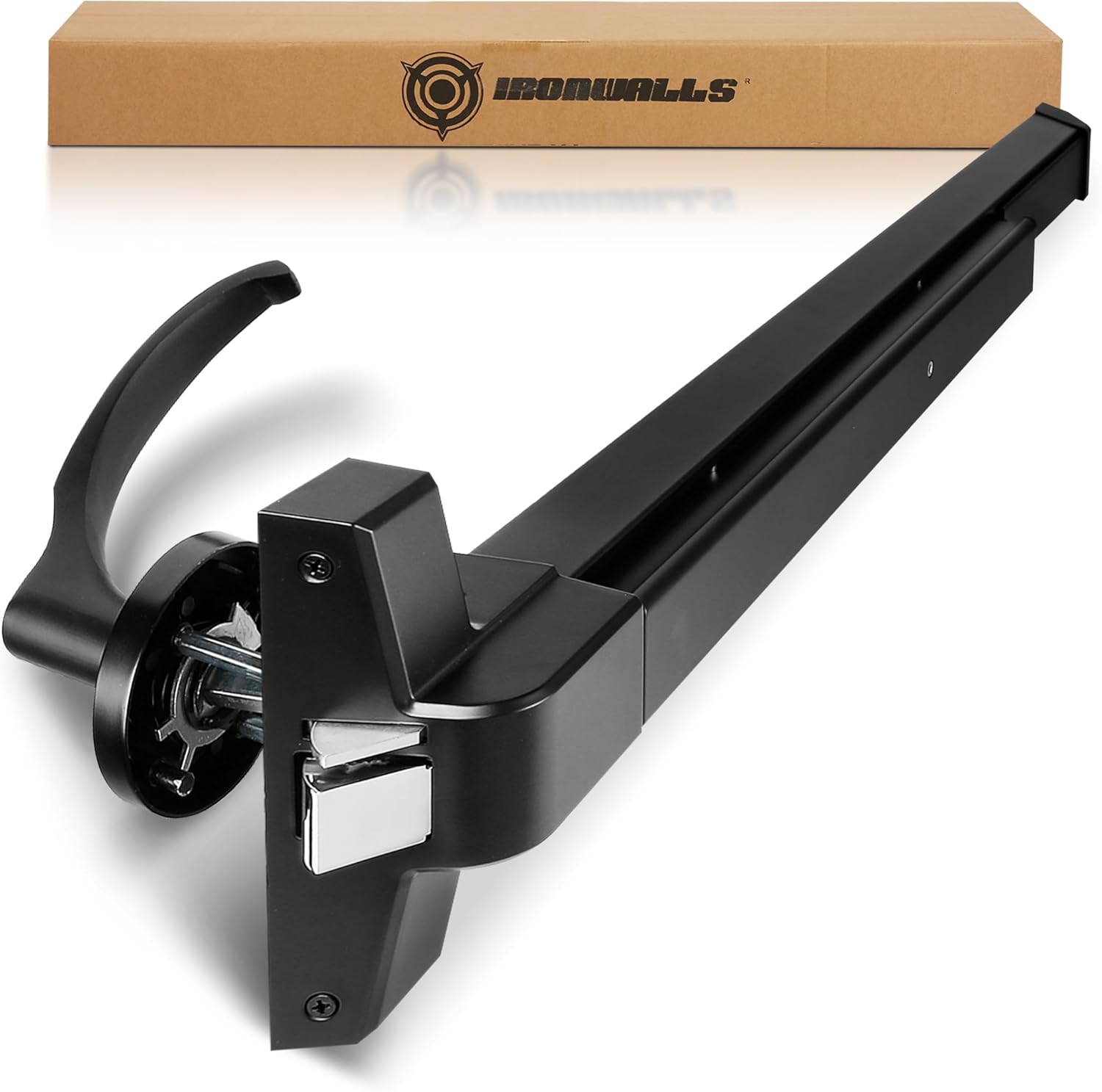 IRONWALLS Panic Exit Device for 32-47 in Doors, Heavy Duty