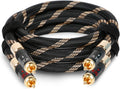 SKW Audiophiles Lock RCA Cable 2RCA Male to 2RCA Male - Secure HiFi