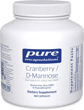 Cranberry D-Mannose Capsules - Urinary Tract Support