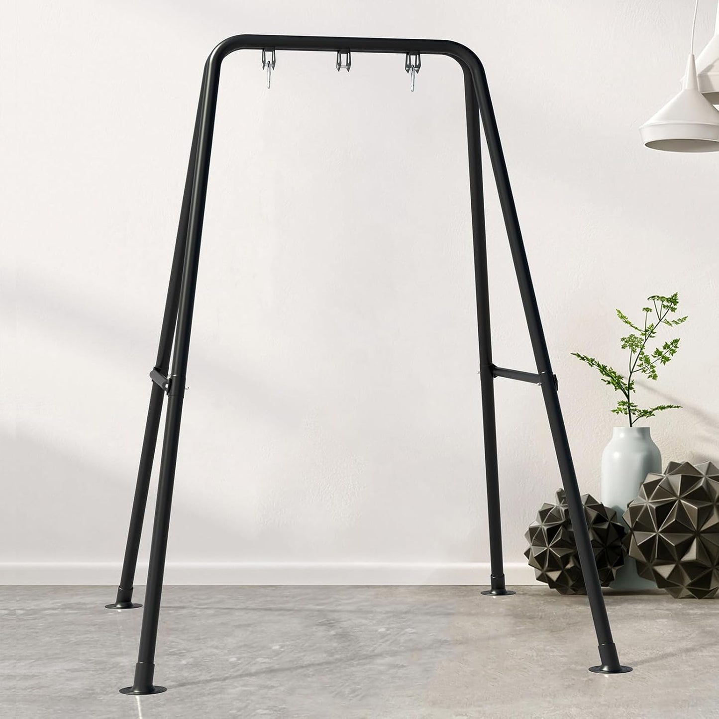 Heavy Duty Hanging Chair Stand for Backyard and Patio Use