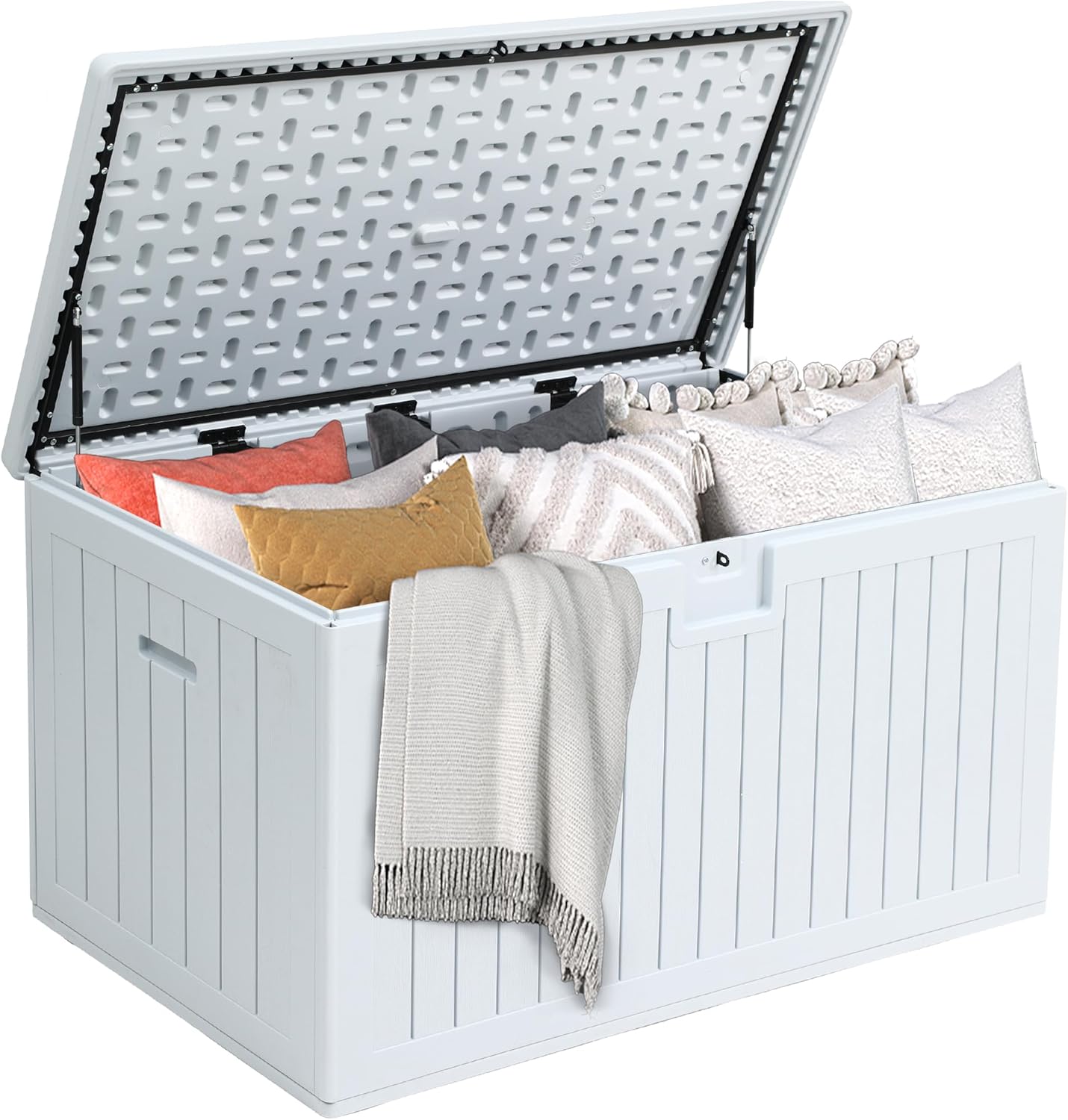 DWVO 150 Gallon Resin Outdoor Storage Box for All Your Needs