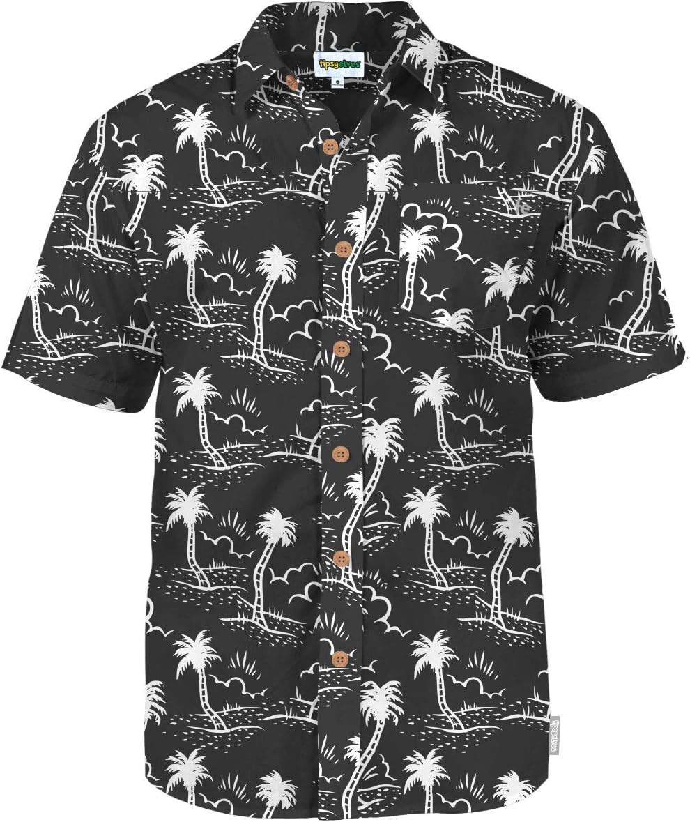 Tipsy Elves Hawaiian Shirts for Men - Perfect for Summer Fun