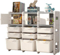 UNICOO Kids Shelves Toy Organizer and Bookshelf - 3x4 Storage Solution