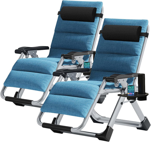 LILYPELLE Zero Gravity Chair: Premium Folding Recliner Lounge
