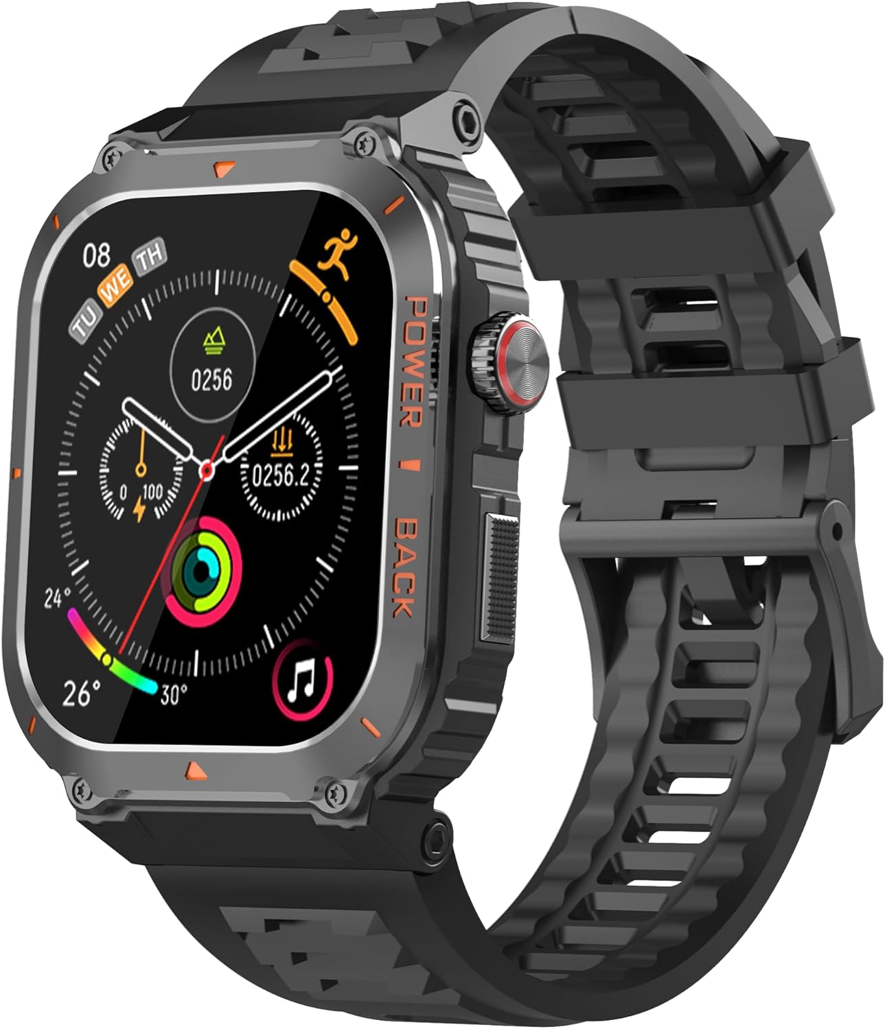 Military GPS Smart Watch for Men with Altimeter and Compass