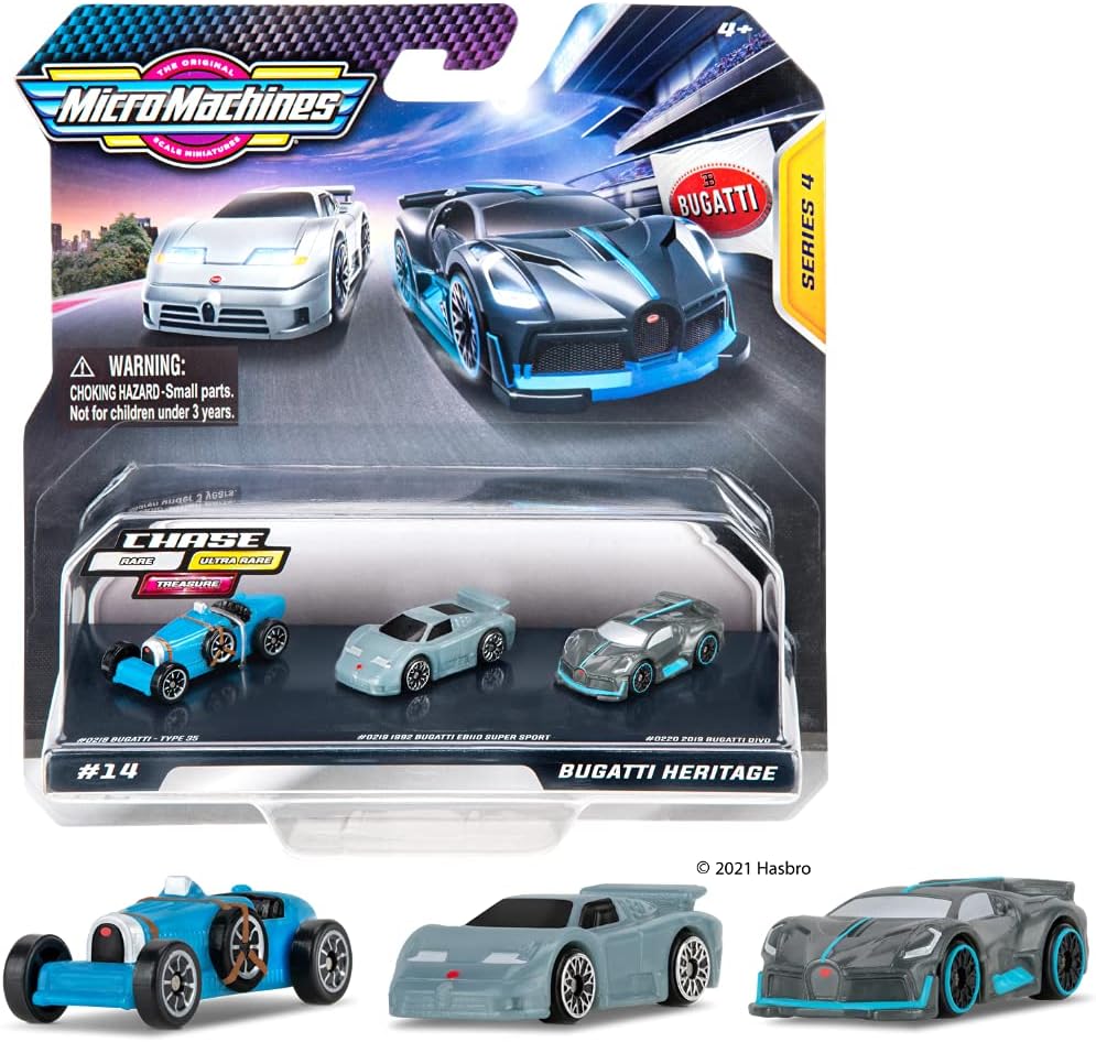 Bugatti Heritage Micro Machines: Iconic Speed