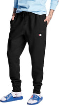 Champion Mens Reverse Weave Joggers C Logo - Heavyweight Fleece