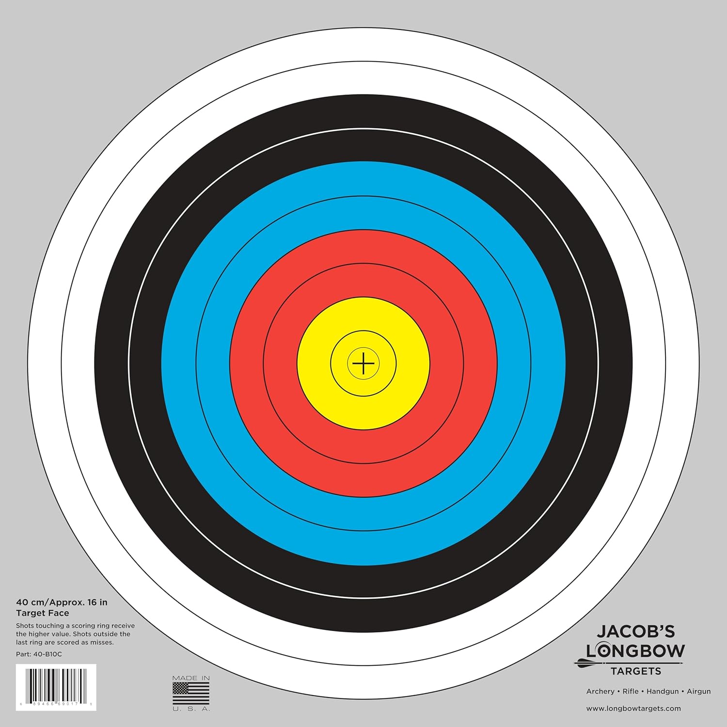 Archery 40cm & 80cm Targets for Precision Shooting Practice