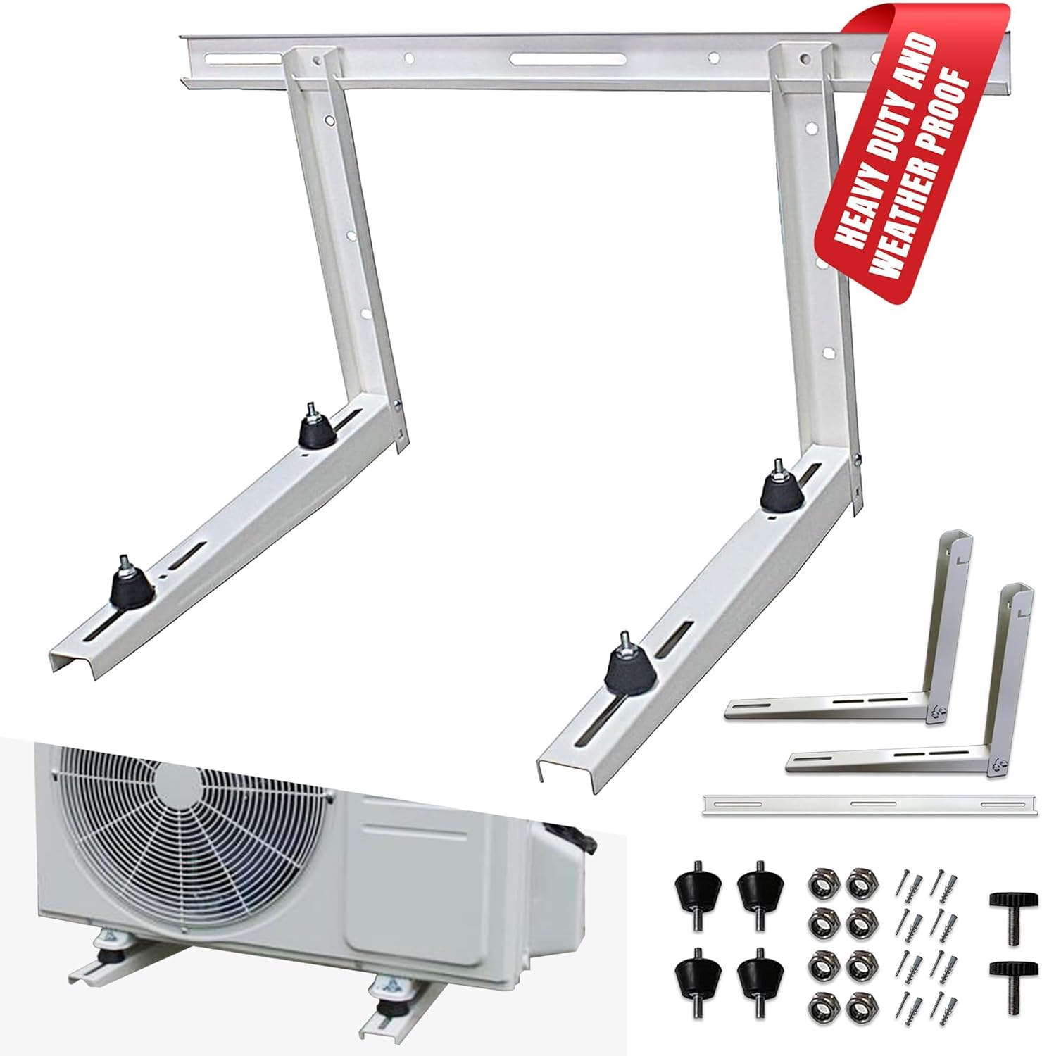 DuctlessAire Outdoor Wall Bracket for Mini Split Systems