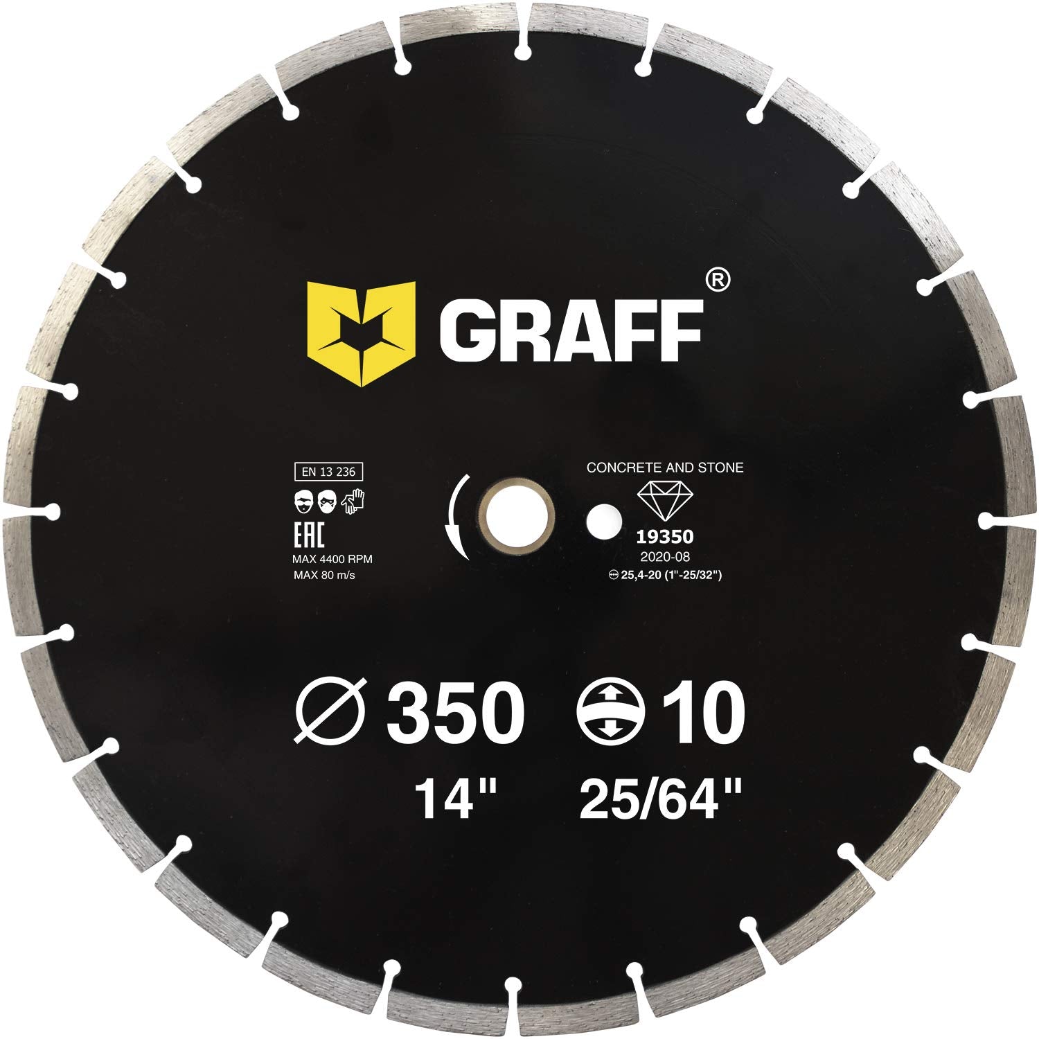 14 Inch Diamond Blade for Angle Grinder - Durable Cutting Wheel