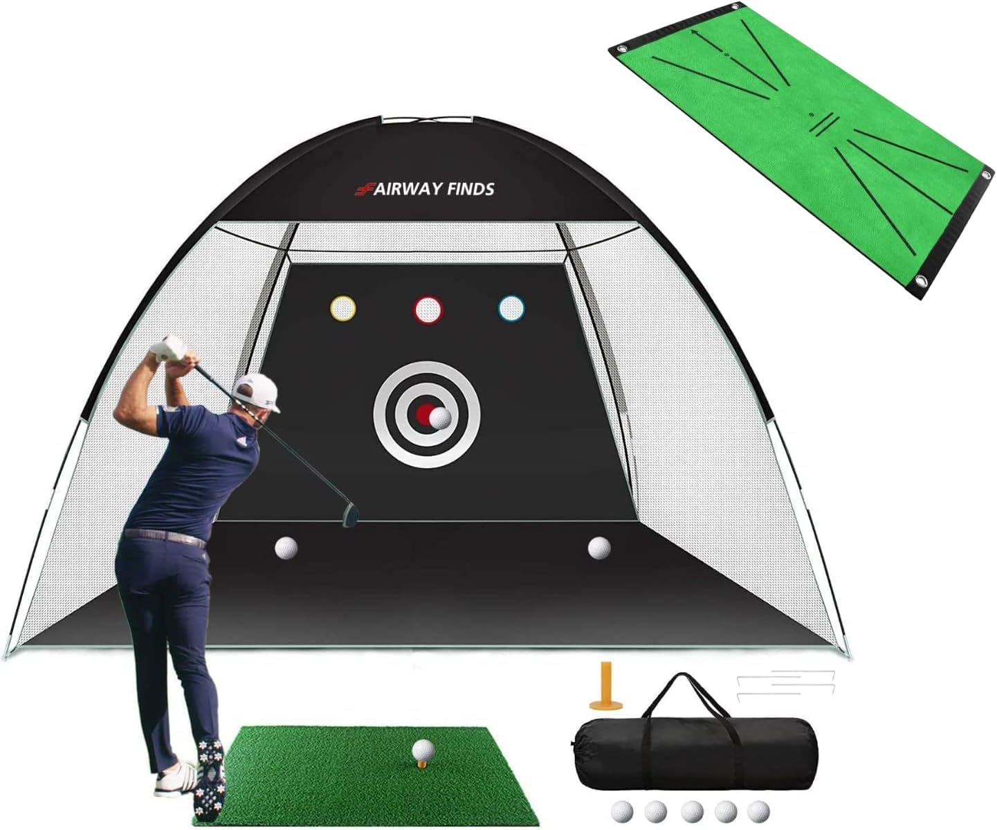 Pro Golf Practice Set: Improve Your Swing Anywhere!