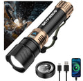 SKYFIRE LED Flashlight 2000lm Rechargeable - Fire Starting