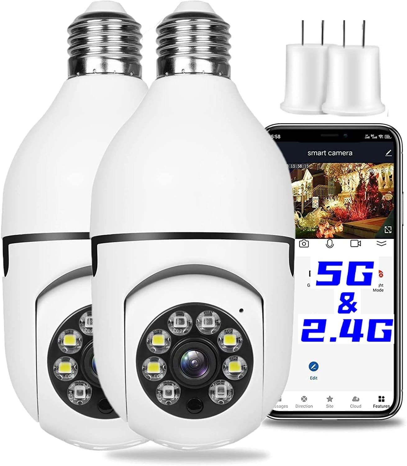 Full Color 1080P Outdoor Security Camera Duo