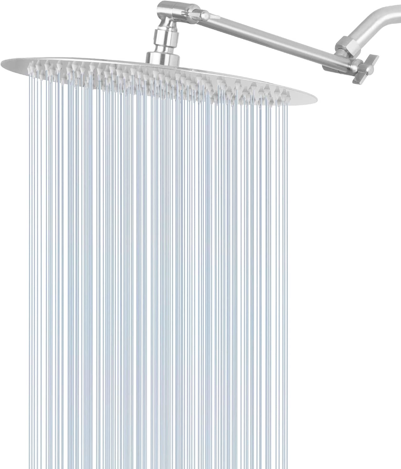 NearMoon 12 Inch Rain Shower Head with Adjustable Arm for Luxury