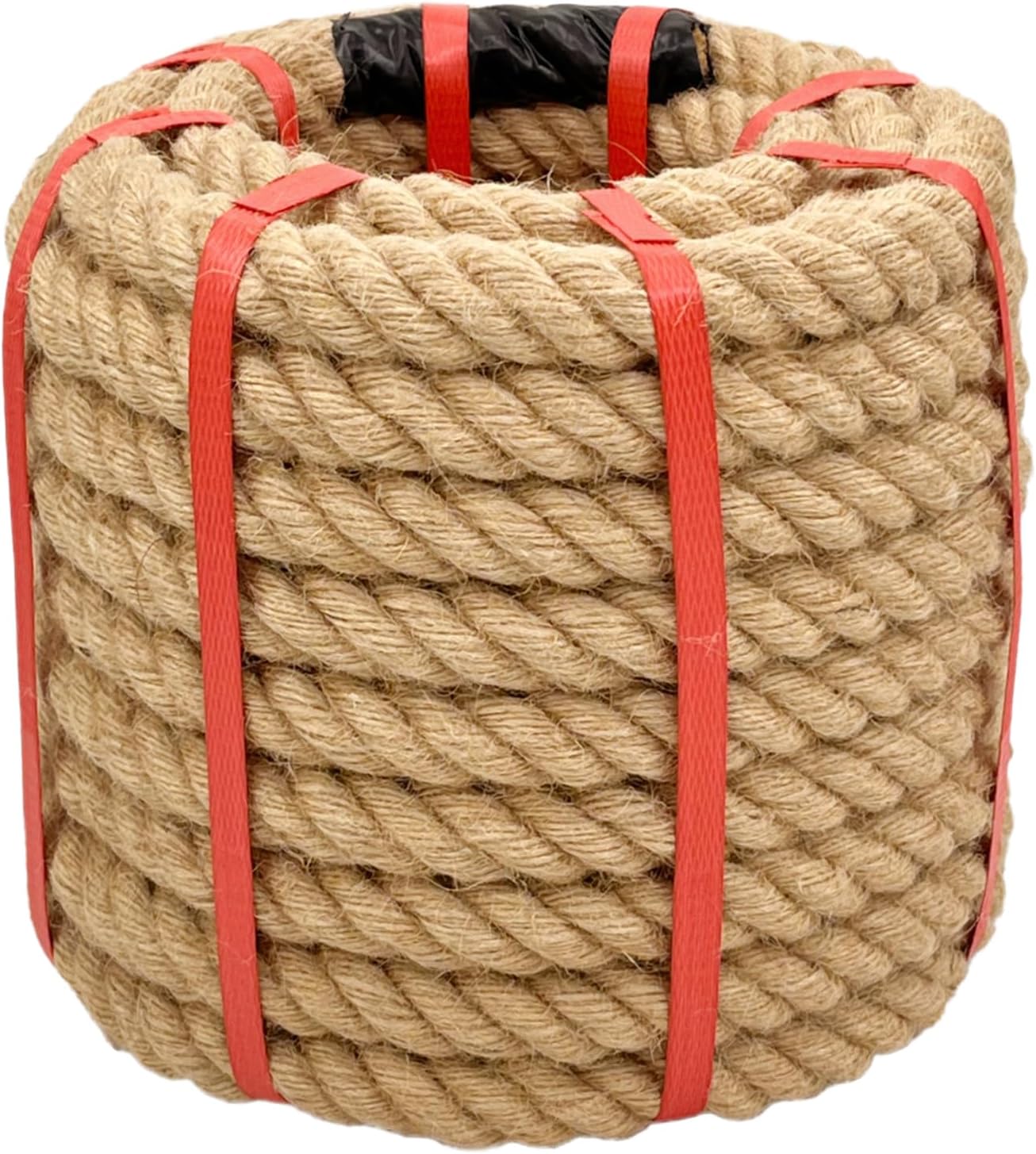 Durable 1 Inch x 50 Ft Hemp Rope for Tug of War and Crafts