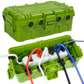 Outdoor Electrical Box Waterproof 2 Pack - Weatherproof Cord