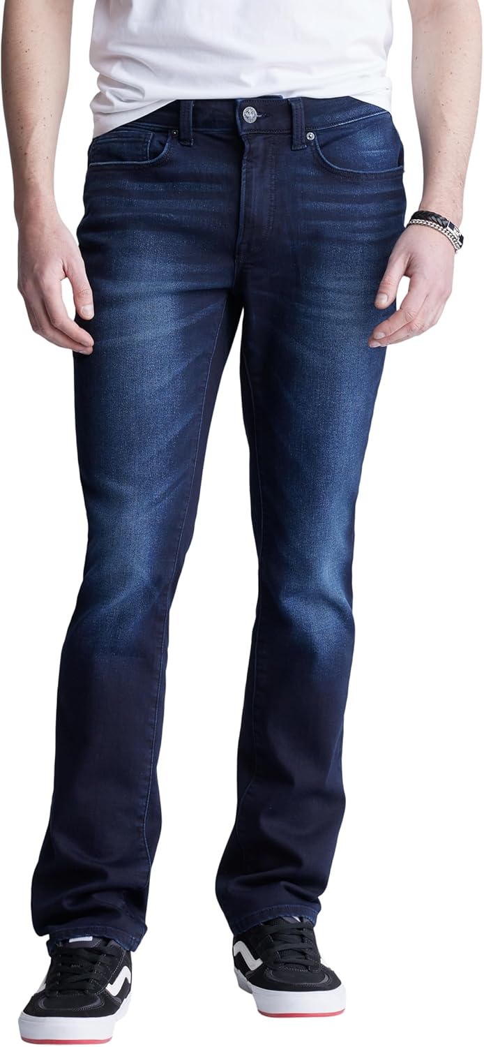 Buffalo David Bitton Men's Slim Ash Jeans for Everyday Comfort
